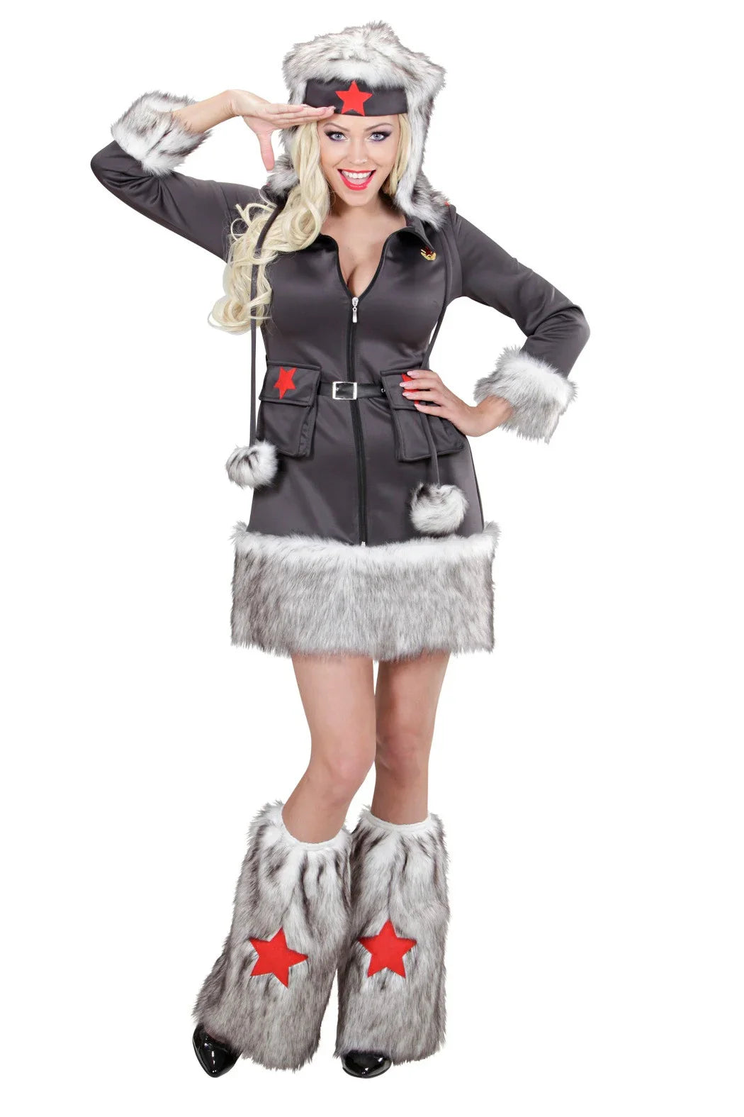 Disfraz de Mujer Soldado Rusa Militares y Soldados Widmann